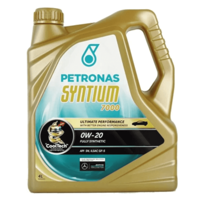 petronas syntium 7000 hybrid 0w 20 full synthetic 4l parts generation 1 optimized