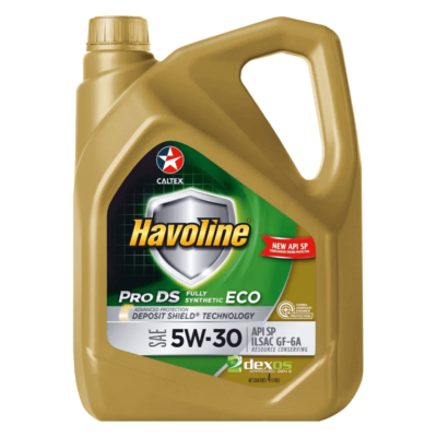 caltex havoline pro ds eco 5 5w 30 full synthetic 4l parts generation optimized