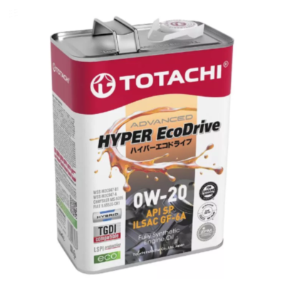 Totachi Advanced Hyper 0W 20 Fully Synthetic 4L parts generation bd