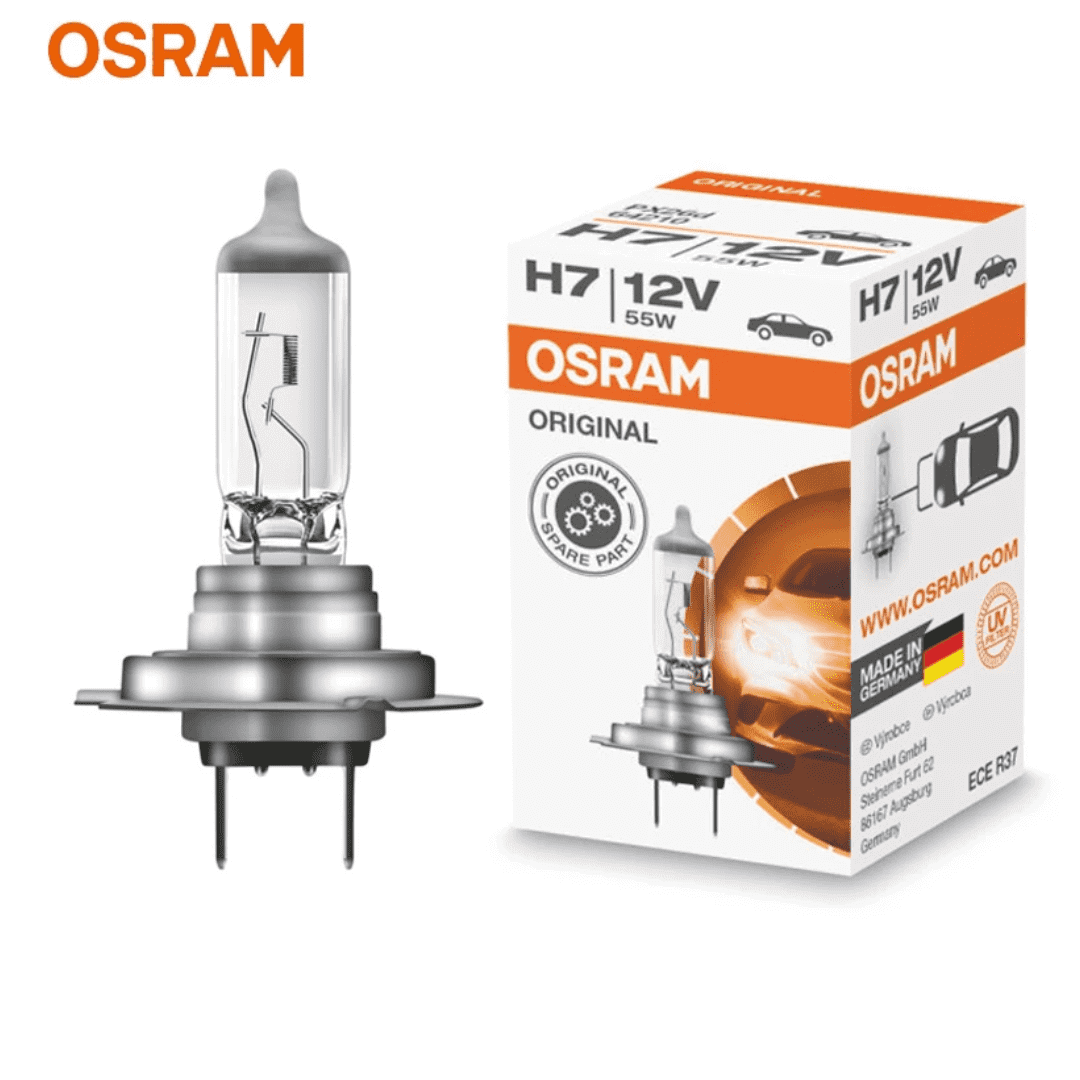 Osram H7 Halogen Headlight Bulbs 64210L 12V 55W - Parts Generation