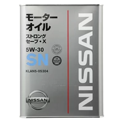 NISSAN Genuine Strong Save X 5W 30 SN Motor Oil 4Ltr Full Synthetic Loyal Parts
