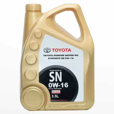 Toyota 0W-16 Full Synthetic 4L