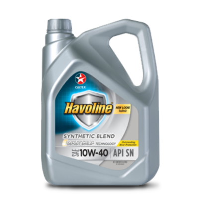 CALTEX HAVOLINE 10W 40 SEMI SYNTHETIC 4L